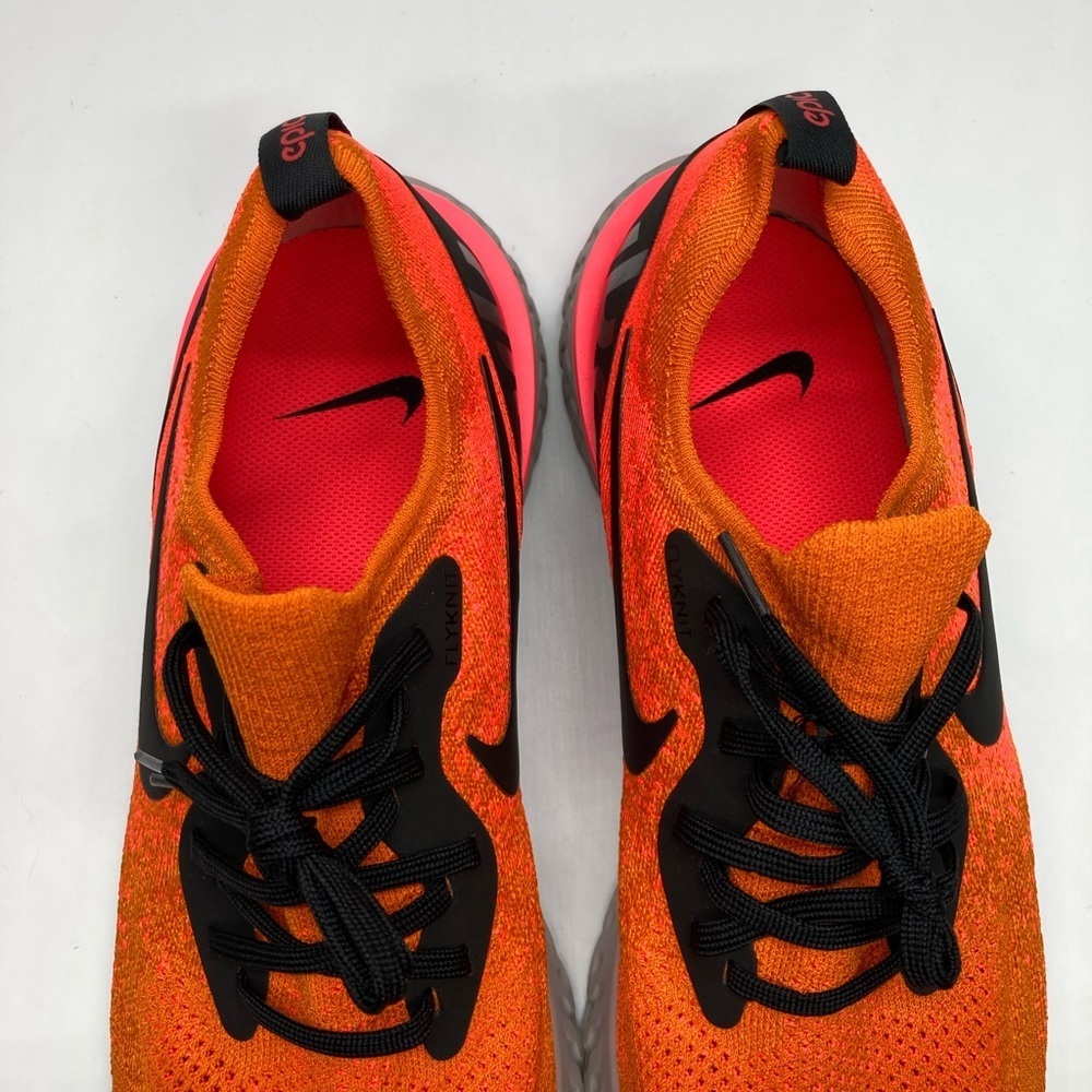 Nike Epic React Flyknit Copper Flash Shoes Sz 14 - Picture 8 of 9